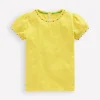 Oberteile & T-shirts | Boden Ali T-Shirt mit Puffärmeln und Bommelbesatz- Ananas