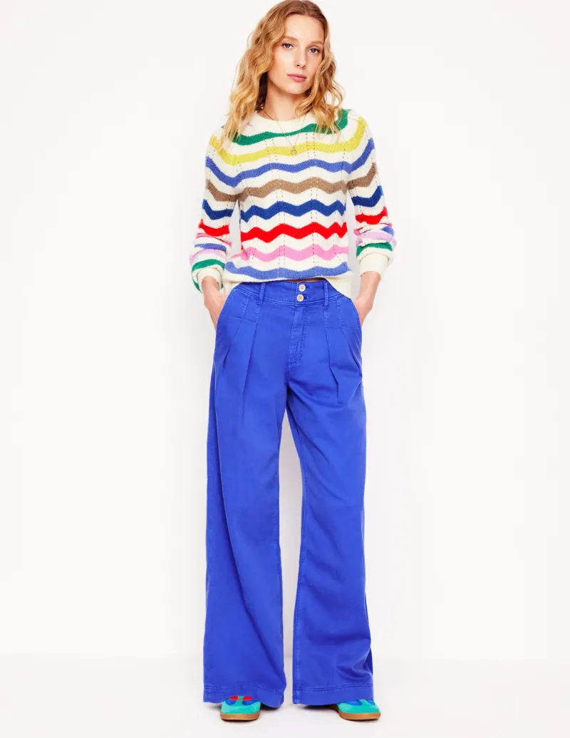 Pullover & Strickjacken | Boden Alice Flauschiger Raglanpullover- Regenbogen