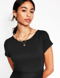 Kleider & Jumpsuits | Knielang | Boden Amelie Jerseykleid-Schwarz