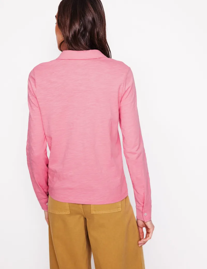 Hemden | T-shirts & Tops | Boden Amy Jersey-Hemd-Aristocratic Blue AristocraticBlue