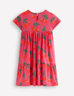 Kleider | Boden Ariel Jerseykleid zum Herumwirbeln-Sorbet-Rosa Kirschen Sorbet-RosaKirschen