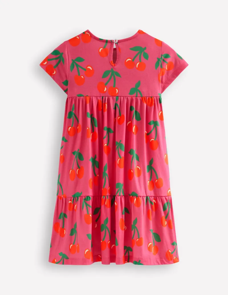 Kleider | Boden Ariel Jerseykleid zum Herumwirbeln-Sorbet-Rosa Kirschen Sorbet-RosaKirschen