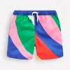 Bademode | Boden Badeshorts-Bunt Regenbogen Swirl-Motiv BuntRegenbogenSwirl-Motiv