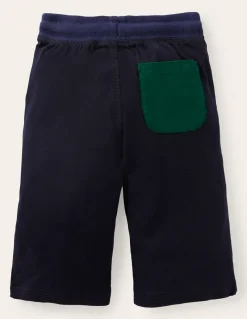 Shorts | Boden Baggyshorts aus Jersey- Schuluniform-Marineblau
