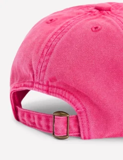 Accessoires | Boden Baseballkappe- Fuchsienrosa