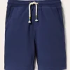 Shorts | Boden Basic-Sweatshorts-Aristocratic Blue/ Ivory Stripe AristocraticBlue/IvoryStripe