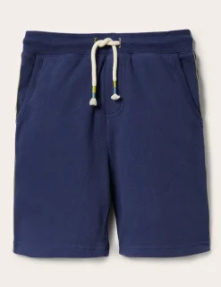 Shorts | Boden Basic-Sweatshorts-Aristocratic Blue/ Ivory Stripe AristocraticBlue/IvoryStripe