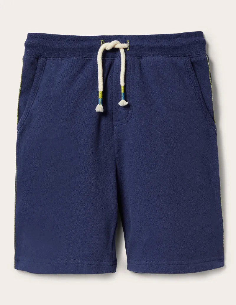 Shorts | Boden Basic-Sweatshorts-Aristocratic Blue/ Ivory Stripe AristocraticBlue/IvoryStripe