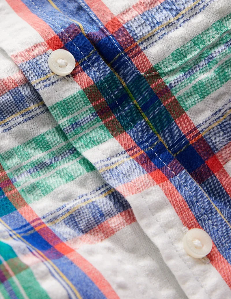 Hemden | Oberteile & T-shirts | Boden Baumwollhemd-Leuchtendes Blau Karomuster LeuchtendesBlauKaromuster