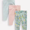Hosen & Leggings | Boden Bedruckte Leggings im 3er-Pack-Bunt Küken Blumenmuster BuntKükenBlumenmuster