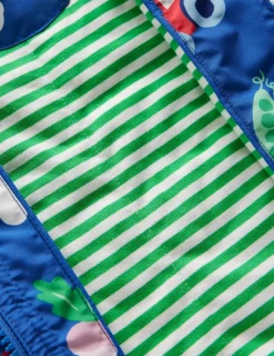 Jacken & Mäntel | Boden Bedruckte Regenjacke-Blau Regenbogen Farm BlauRegenbogenFarm