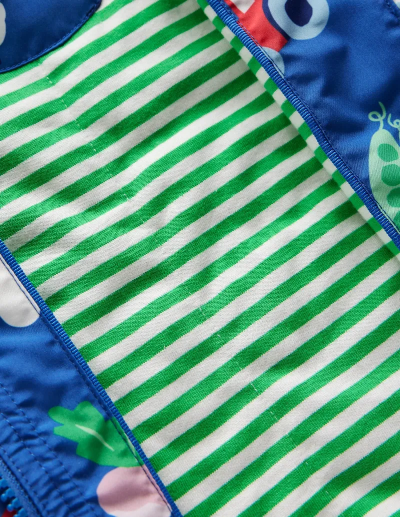 Jacken & Mäntel | Boden Bedruckte Regenjacke-Blau Regenbogen Farm BlauRegenbogenFarm