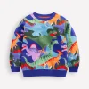 Sweatshirts & Fleeces | Oberteile & T-shirts | Boden Bedrucktes Sweatshirt-Bunt Dino Tarnmuster BuntDinoTarnmuster