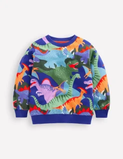 Sweatshirts & Fleeces | Oberteile & T-shirts | Boden Bedrucktes Sweatshirt-Bunt Dino Tarnmuster BuntDinoTarnmuster