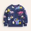 Sweatshirts & Fleeces | Oberteile & T-shirts | Boden Bedrucktes Sweatshirt-Bunt Dino-Familie BuntDino-Familie