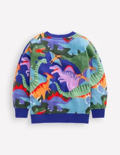 Sweatshirts & Fleeces | Oberteile & T-shirts | Boden Bedrucktes Sweatshirt-Bunt Dino Tarnmuster BuntDinoTarnmuster