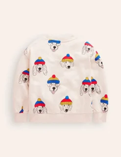 Sweatshirts & Fleeces | Oberteile & T-shirts | Boden Bedrucktes Sweatshirt-Haferbeige Coole Hunde HaferbeigeCooleHunde