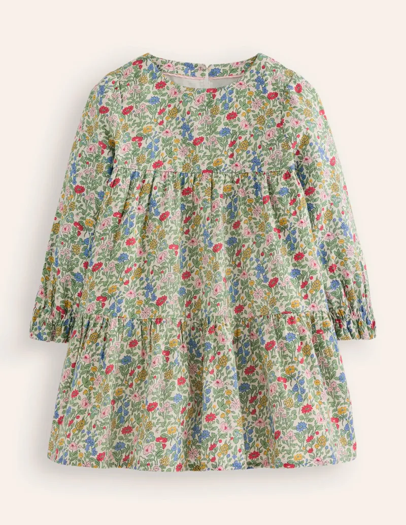 Kleider | Boden Betsy Stufenkleid zum Herumwirbeln-Bunt mit Blumenwiese BuntmitBlumenwiese