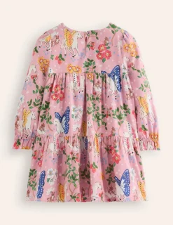 Kleider | Boden Betsy Stufenkleid zum Herumwirbeln-Vintage Rosa Zauberwald VintageRosaZauberwald