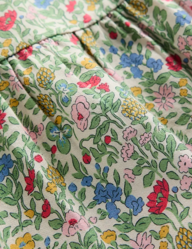 Kleider | Boden Betsy Stufenkleid zum Herumwirbeln-Bunt mit Blumenwiese BuntmitBlumenwiese