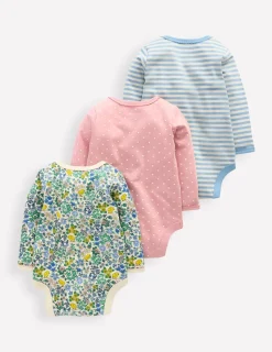 Oberteile & T-shirts | Boden Bodys für Mädchen im 3er-Pack-Küken Blumenmuster KükenBlumenmuster