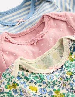 Oberteile & T-shirts | Boden Bodys für Mädchen im 3er-Pack-Küken Blumenmuster KükenBlumenmuster