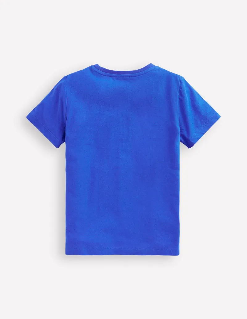 Oberteile & T-shirts | Boden Bouclé-T-Shirt-Eisvogel Blau Weltall EisvogelBlauWeltall