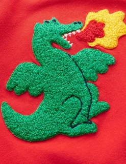 Oberteile & T-shirts | Boden Bouclé-T-Shirt-Marmeladenrote Drachen MarmeladenroteDrachen