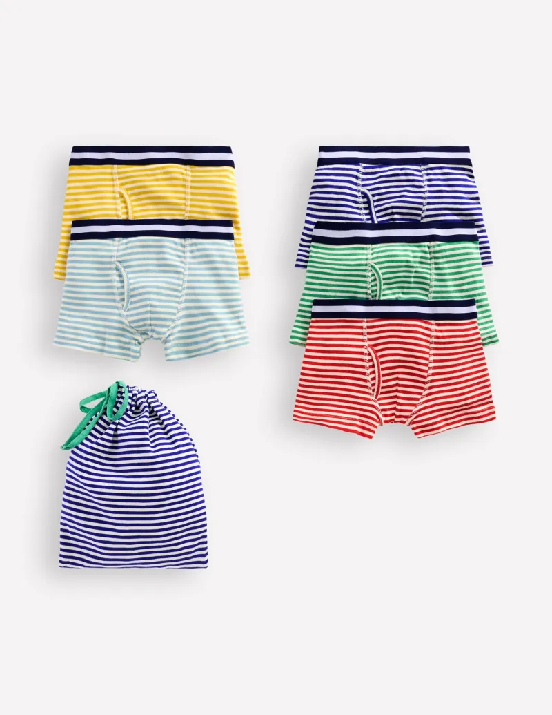 Socken & Unterwäsche | Boden Boxershorts im 5er-Pack- Regenbogenstreifen