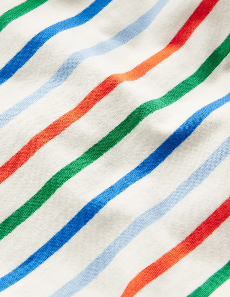 Oberteile & T-shirts | Boden Breton-T-Shirt für den Alltag-Griechisches Blau/Knallrot GriechischesBlau/Knallrot