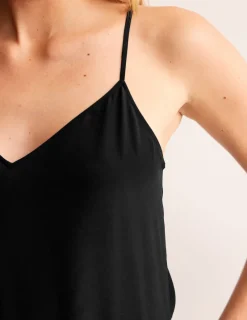 Oberteile | Boden Camisole-Oberteil aus Seide- Schwarz