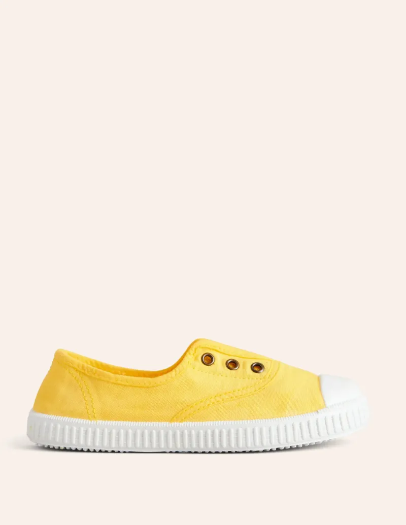 Schuhe, Turnschuhe & Sandalen | Boden Canvas-Schuhe zum Hineinschlüpfen-Sanftes Zitrone SanftesZitrone