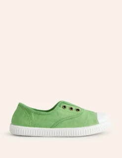 Schuhe, Turnschuhe & Sandalen | Boden Canvas-Schuhe zum Hineinschlüpfen- Erbsengrün