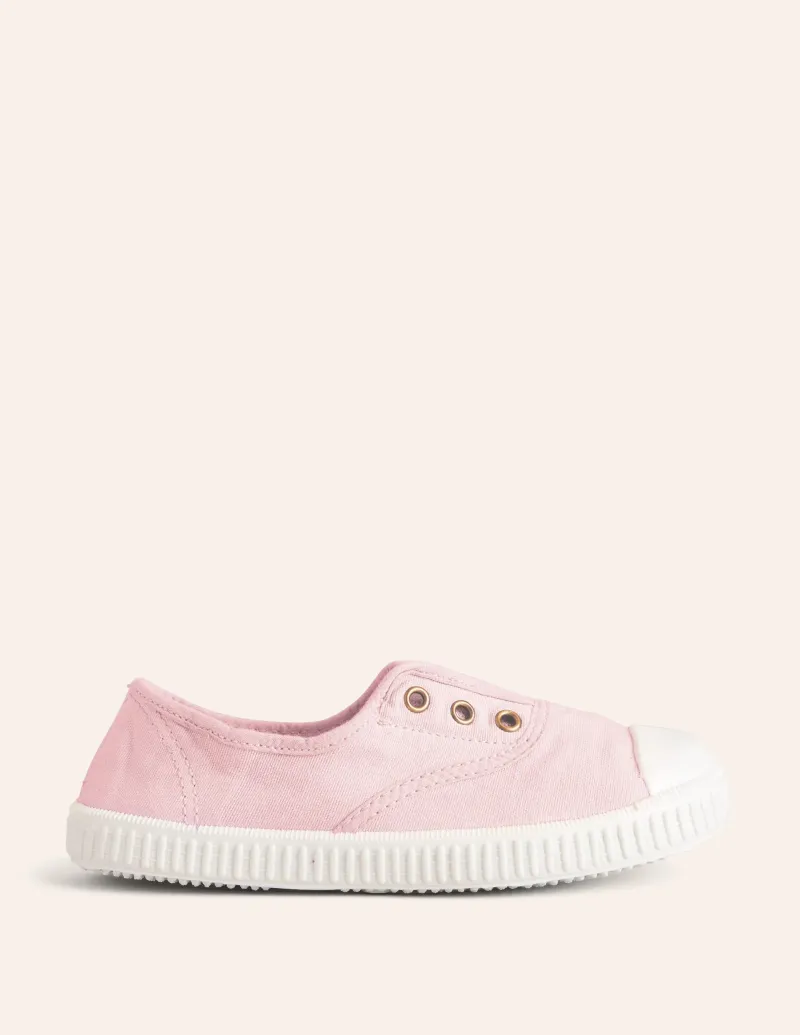 Schuhe, Turnschuhe & Sandalen | Boden Canvas-Schuhe zum Hineinschlüpfen- Cameo-Rosa