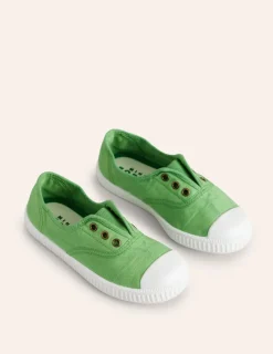 Schuhe, Turnschuhe & Sandalen | Boden Canvas-Schuhe zum Hineinschlüpfen- Erbsengrün