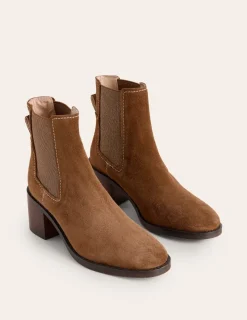 Absatzschuhe | Stiefel | Boden Chelsea-Stiefel mit Blockabsatz- Black