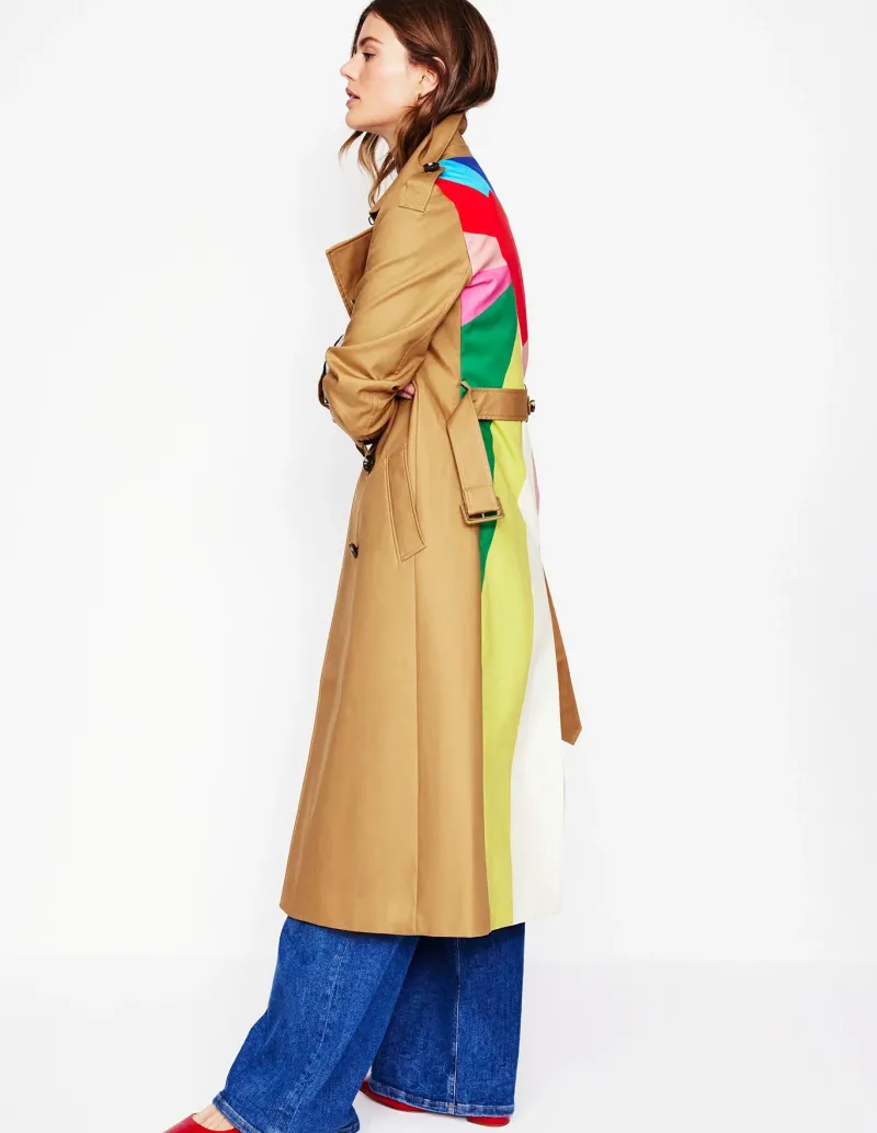 Mäntel & Jacken | Boden Cheltenham Trenchcoat-Bunt, Herzspektrum Bunt,Herzspektrum
