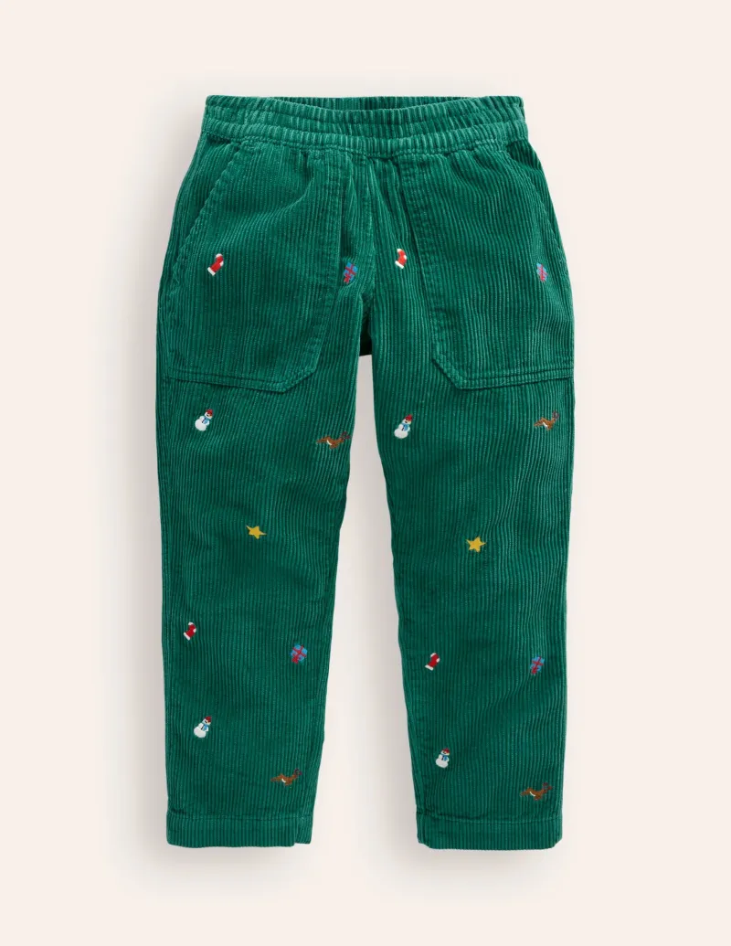 Hosen & Jeans | Boden Cordhose zum Hineinschlüpfen-Festlich Stickerei FestlichStickerei