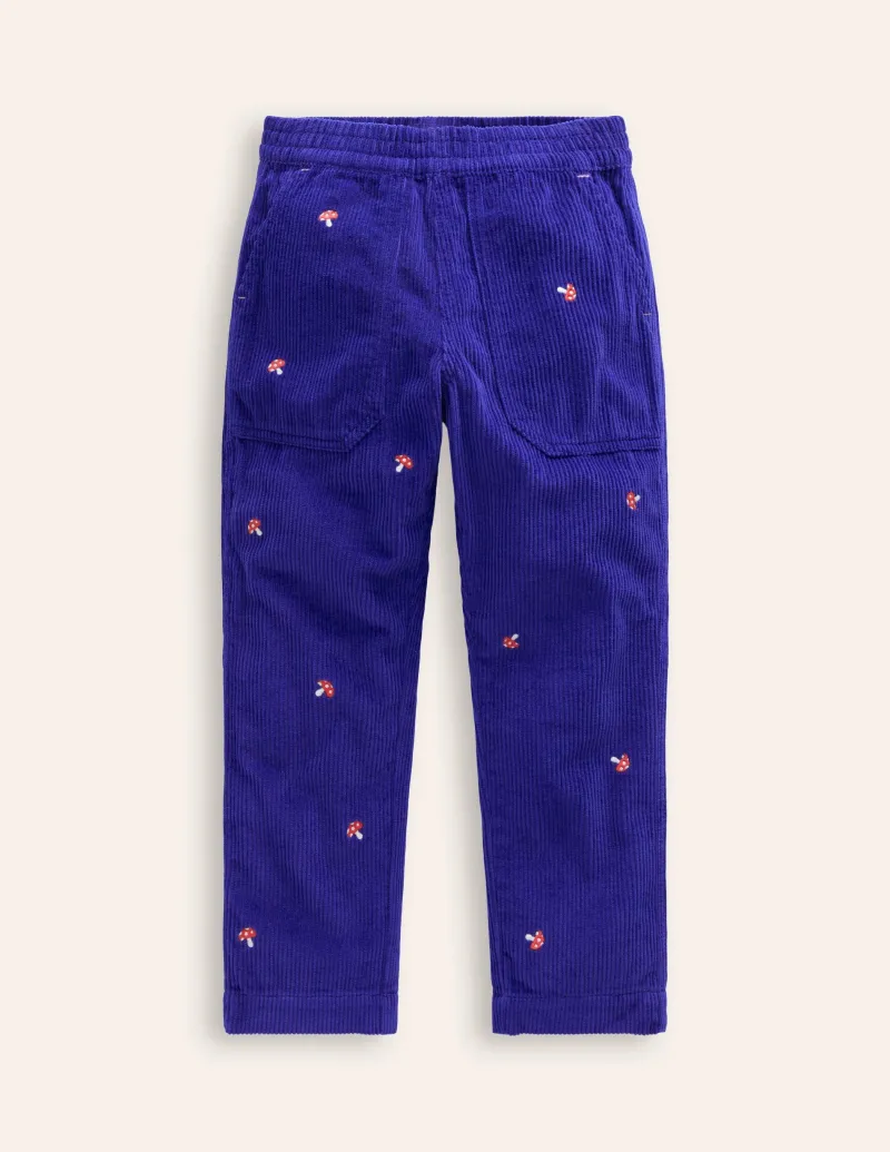 Hosen & Jeans | Boden Cordhose zum Hineinschlüpfen-Saphirblau Fliegenpilz SaphirblauFliegenpilz