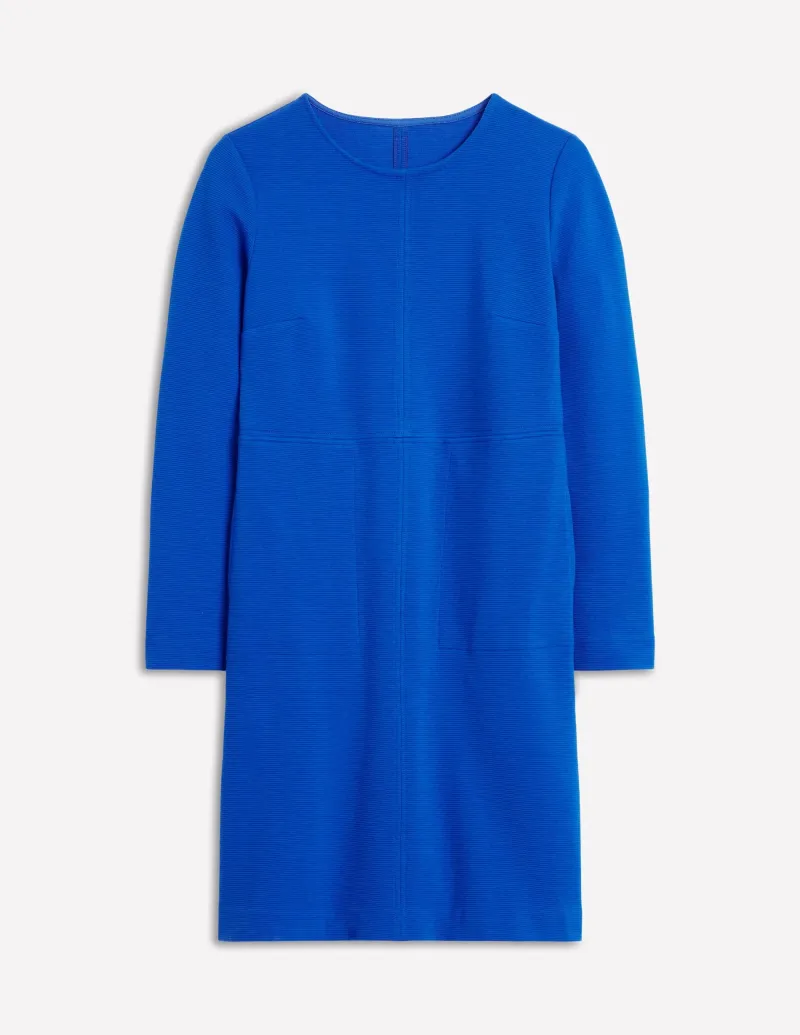 Kleider & Jumpsuits | Kleider In Petite | Boden Cornelia Ottoman-Kleid- Galerie-Blau