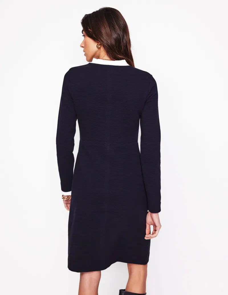 Kleider & Jumpsuits | Kleider In Petite | Boden Cornelia Ottoman-Kleid- Schwarz