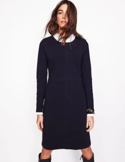 Kleider & Jumpsuits | Kleider In Petite | Boden Cornelia Ottoman-Kleid- Schwarz