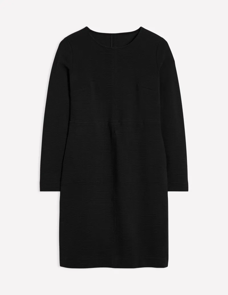 Kleider & Jumpsuits | Kleider In Petite | Boden Cornelia Ottoman-Kleid- Schwarz