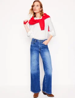 T-shirts & Tops | Oberteile | Boden Daisy Langärmeliges Oberteil- Weiß