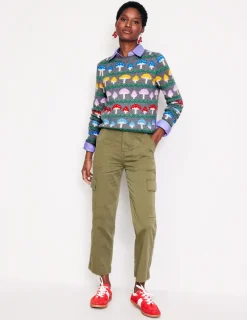 Pullover & Strickjacken | Boden Edie Fair-Isle-Pullover-Grau Pilz GrauPilz