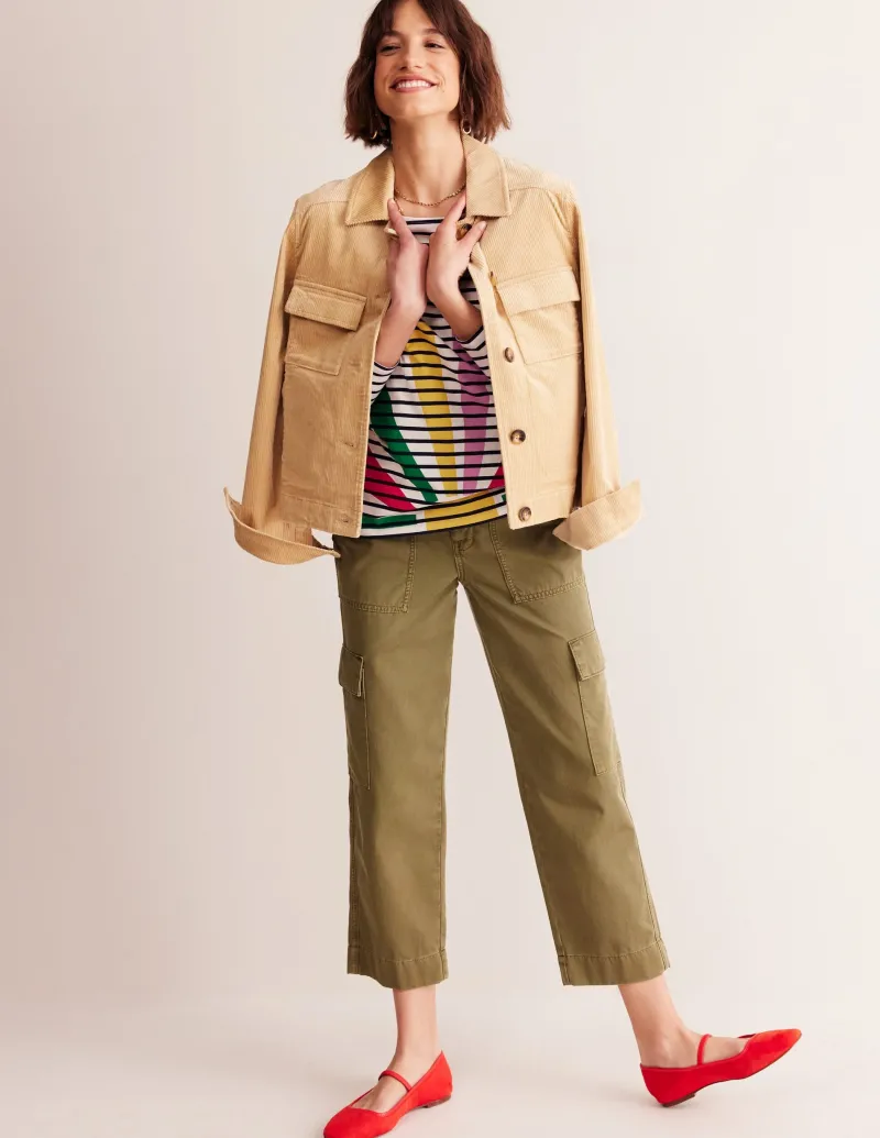 Oberteile | T-shirts & Tops | Boden Ella Breton-Shirt mit langen Ärmeln-Bunt, Motiv Sunshine Pop Bunt,MotivSunshinePop