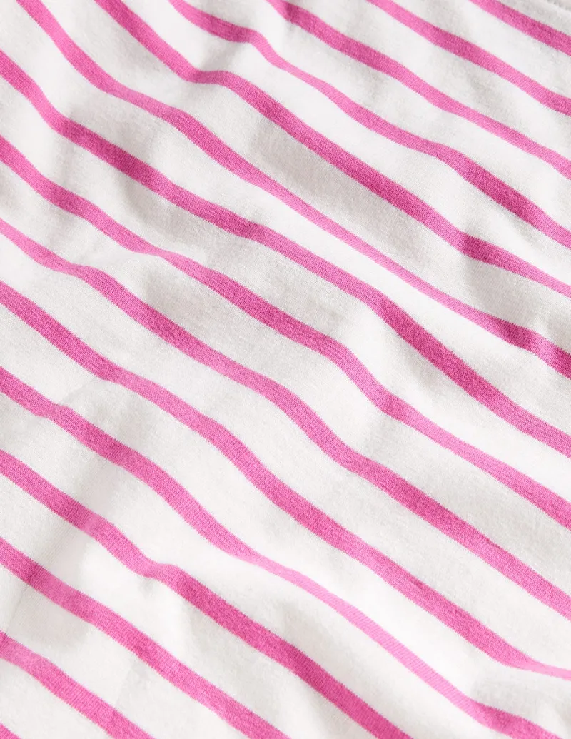Oberteile & T-shirts | Boden Ella Lustiges Breton- Rosarot/Naturweiß