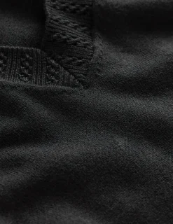 Pullover & Strickjacken | Boden Emilia Baumwollpullover mit V-Ausschnitt- Schwarz