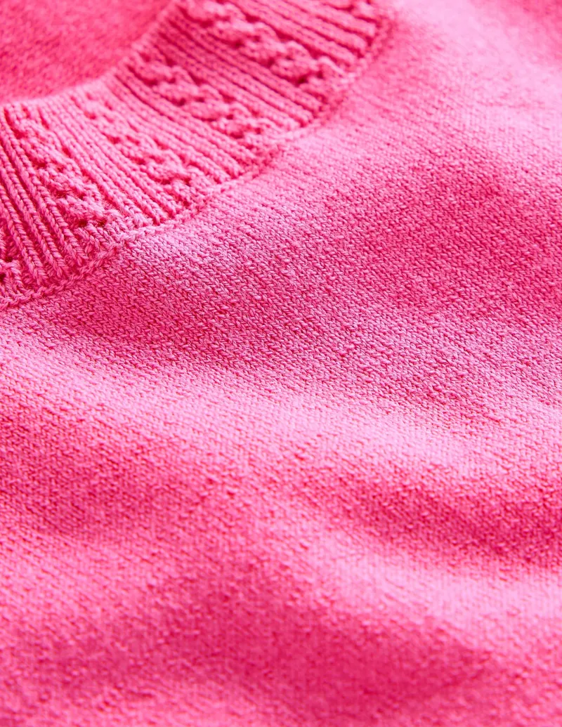 Pullover & Strickjacken | Boden Emilia Pullunder aus Baumwolle mit Rundhalsausschnitt- ROSA