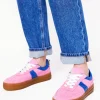 Nachtwäsche & Schlafanzüge | Flache Schuhe | Boden Erin Plateau-Tennisschuhe- Blasspink